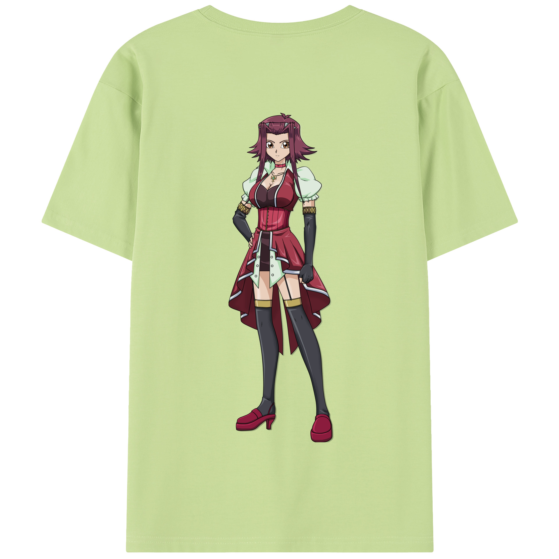 （画像用） 遊☆戯☆王 Yu-Gi-Oh! 綿100％半袖Tシャツ（背面プリント）